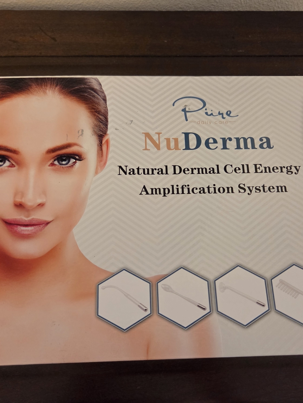 Pure Daily Care NuDerma High Frequency Skin Therapy Wand